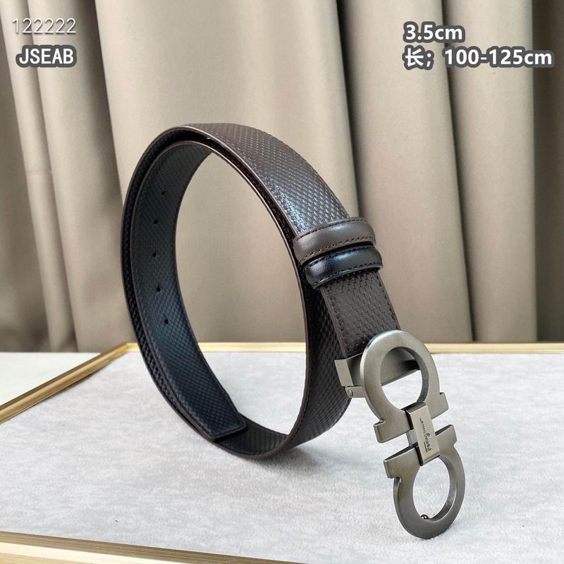 Ferragamo belt 35mmX100-125cm 8L79